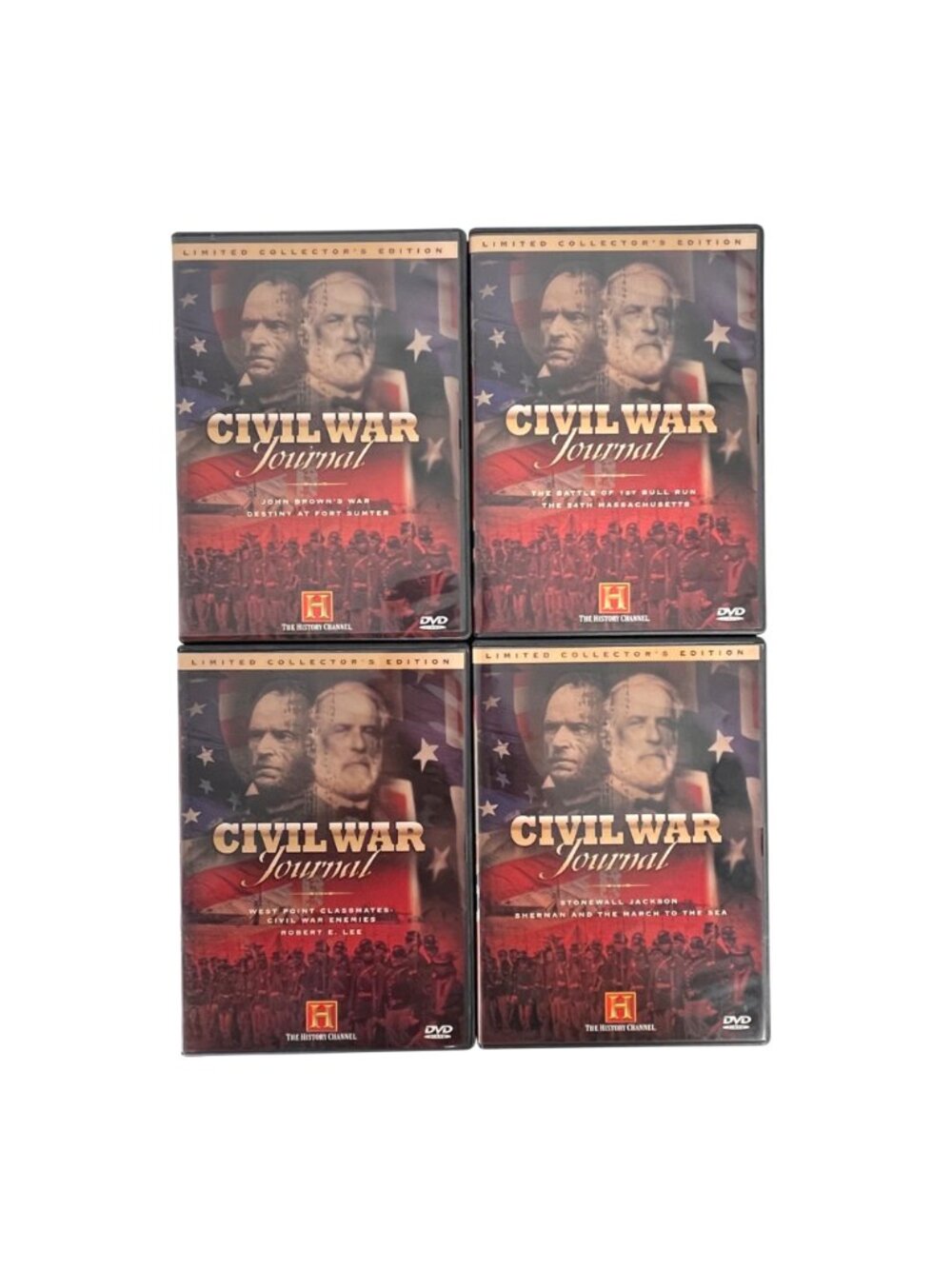 Civil War Journal Limited Collectors Edition 4-Disc DVD Set By History Channel - Picture 3 of 16